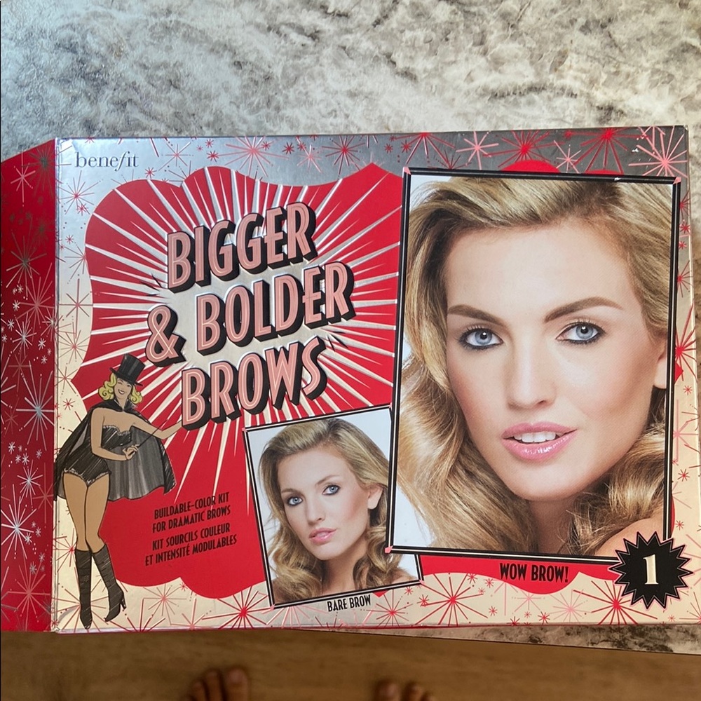 Benefit Bold Brow Kit new in box in color bare brown